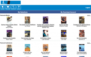 Screenshot from the DC Library OverDrive page